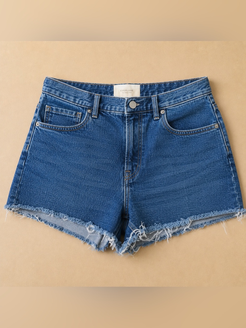 Everlane The Cheeky Short Denim Shorts Size 26